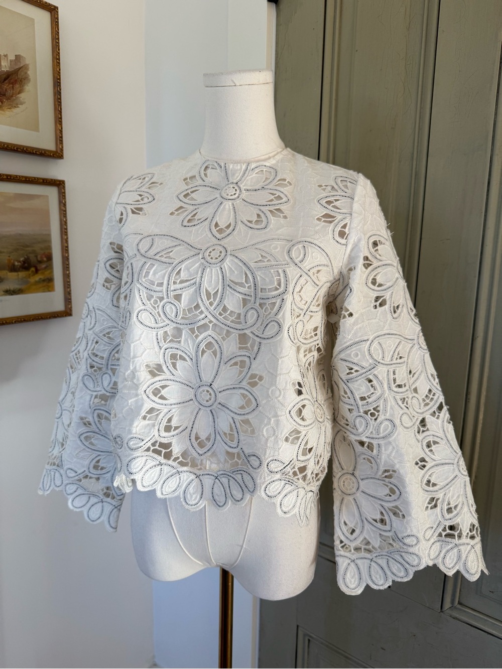 Farm Rio Eyelet Top - Picture 5 of 12
